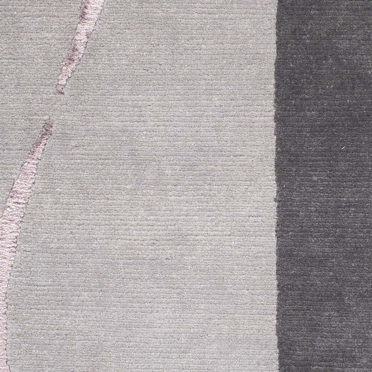 Tapis Népalais - 120 x 60 cm - gris