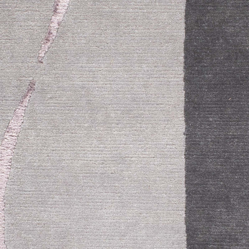 Tapis Népalais - 120 x 60 cm - gris