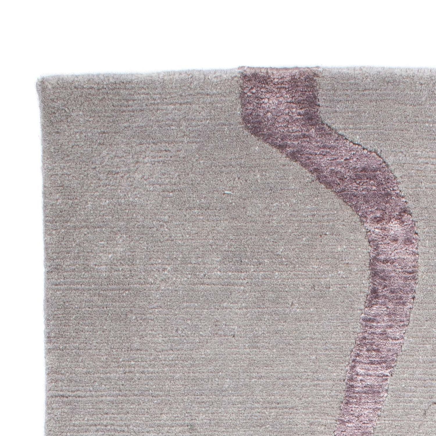 Tapis Népalais - 120 x 60 cm - gris