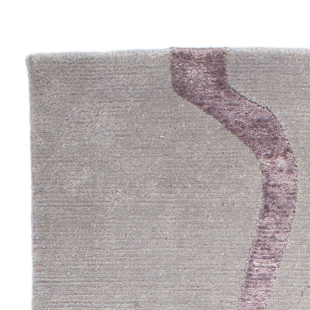 Tapis Népalais - 120 x 60 cm - gris