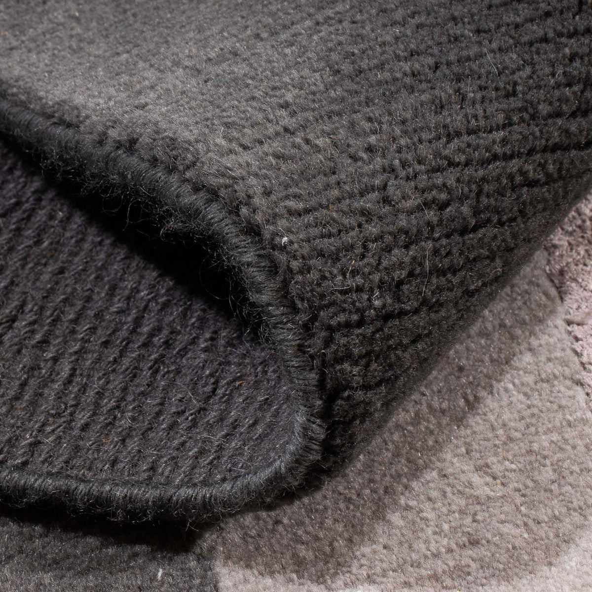 Tapis Népalais - 120 x 60 cm - gris