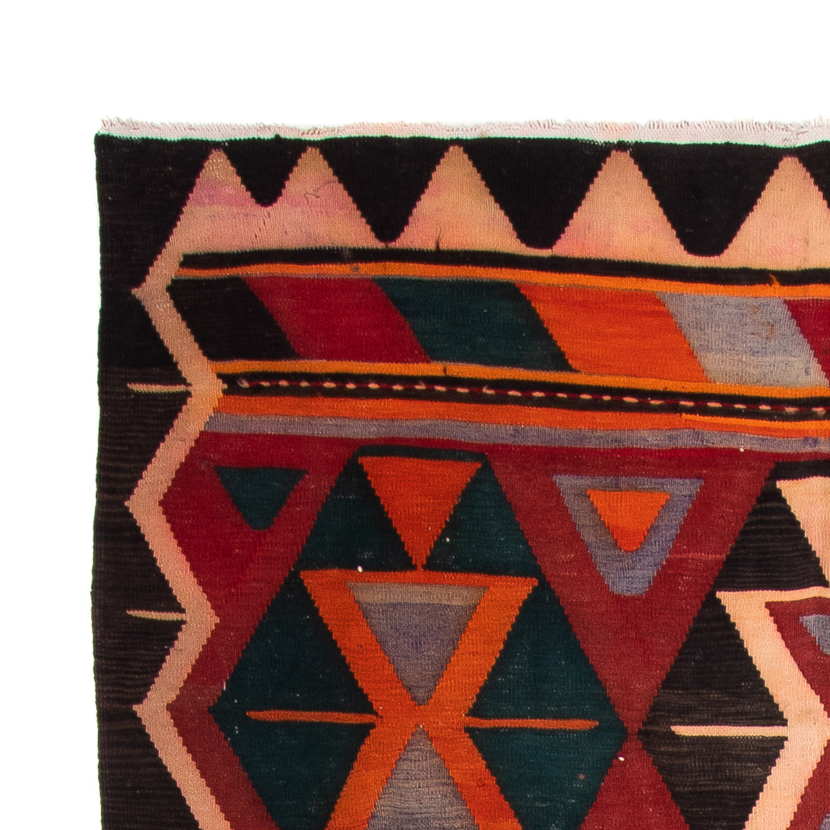 Kilim ancien Tapis 155x325cm