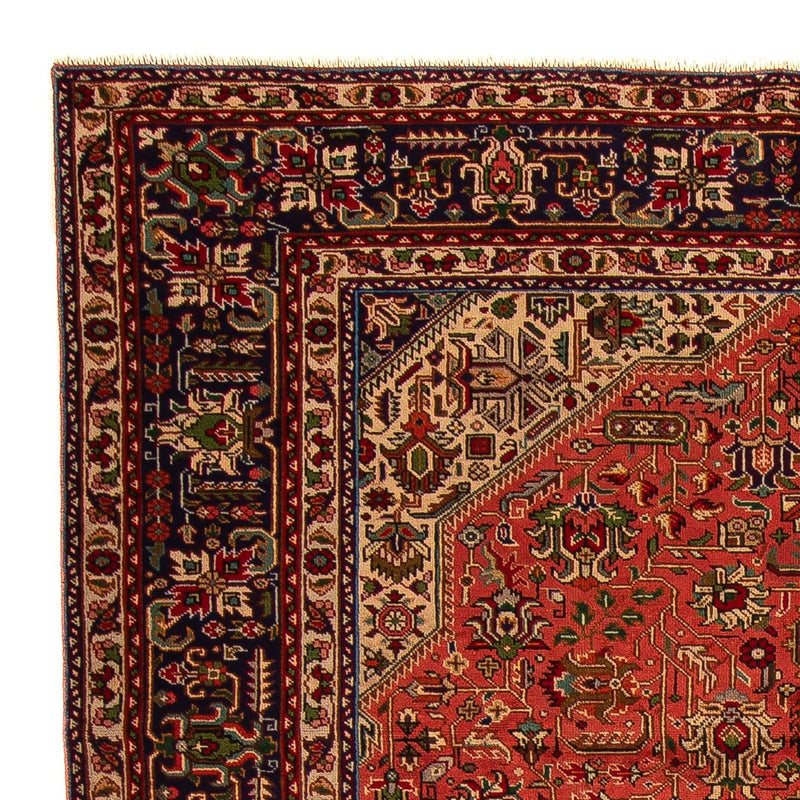 Tapis persan - Tabriz - 295 x 195 cm - rouge clair