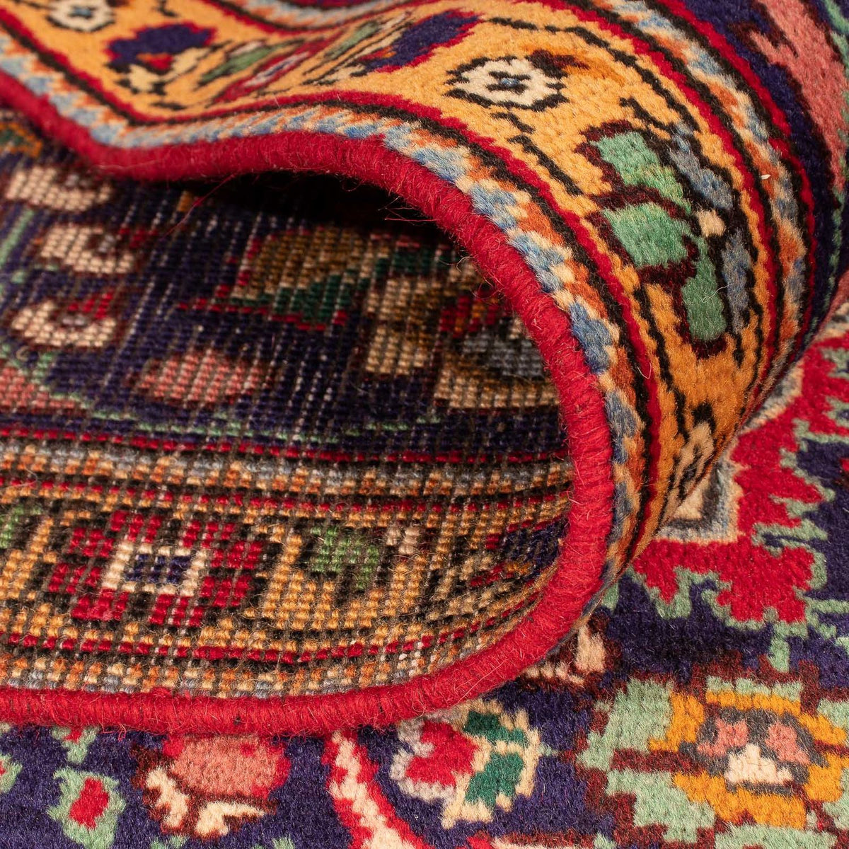 Tapis persan - Tabriz - 314 x 203 cm - rouge foncé