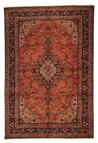 Tapis persan - Tabriz - 295 x 195 cm - rouge clair