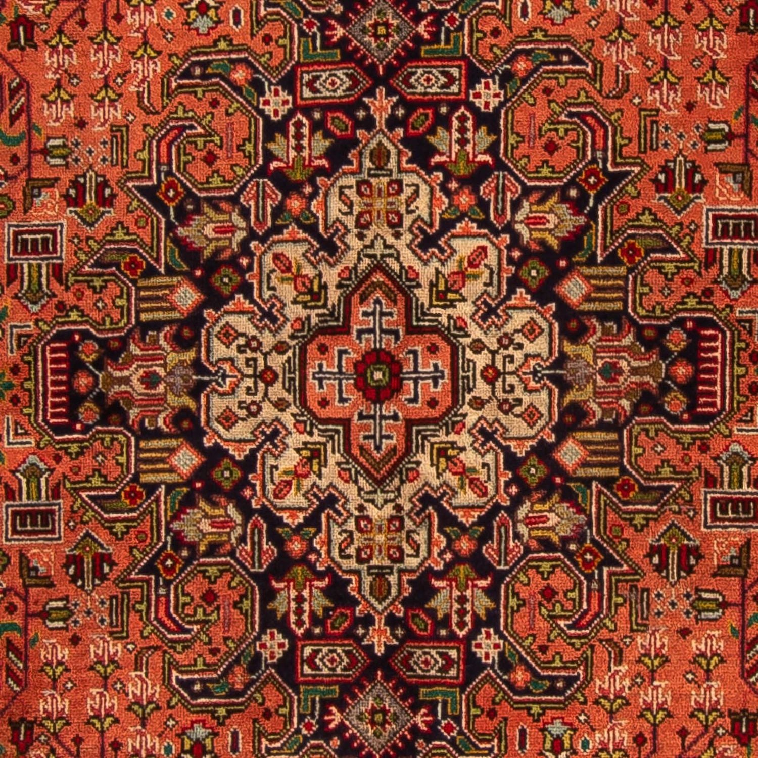 Tapis persan - Tabriz - 295 x 195 cm - rouge clair