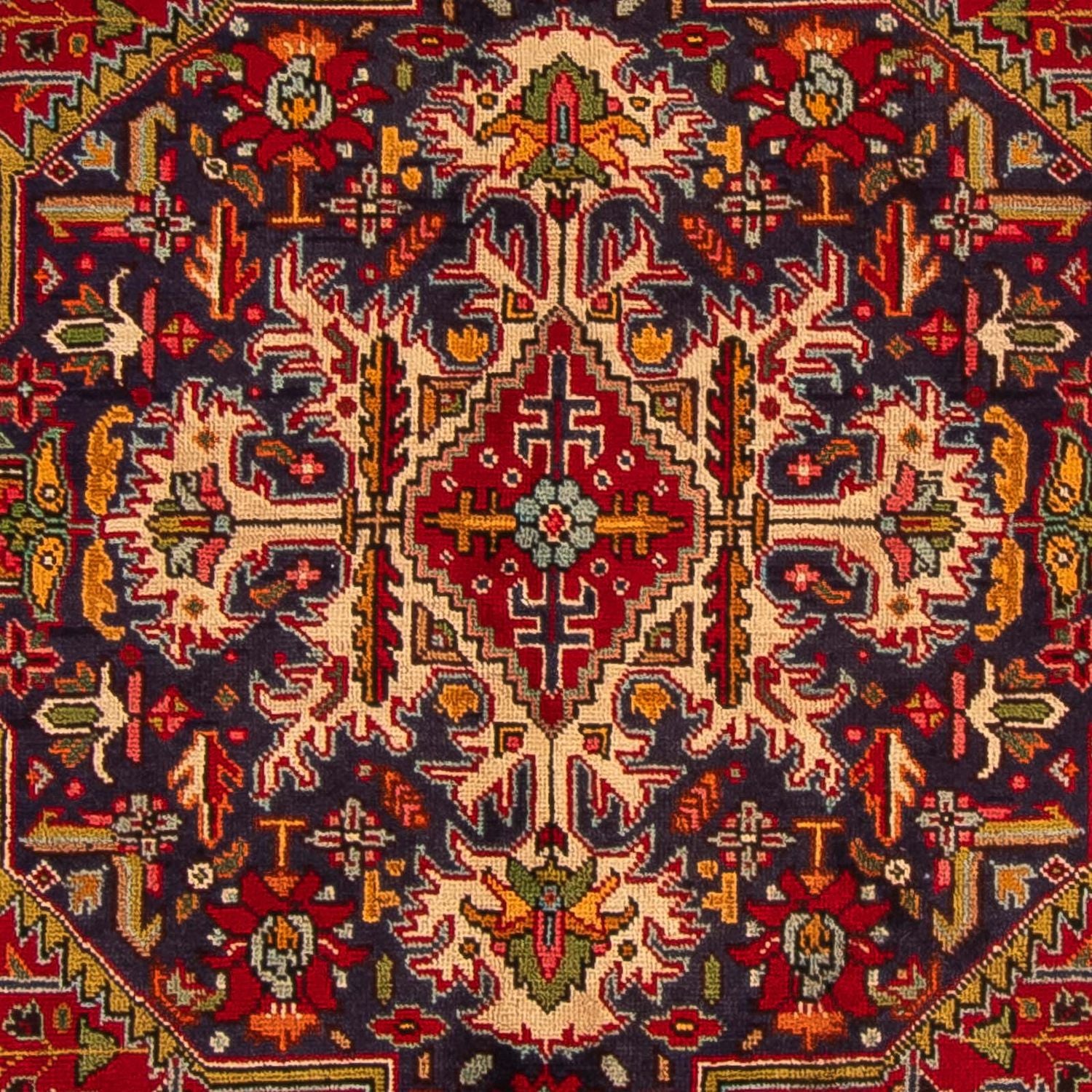 Tapis persan - Tabriz - 295 x 200 cm - rouge clair
