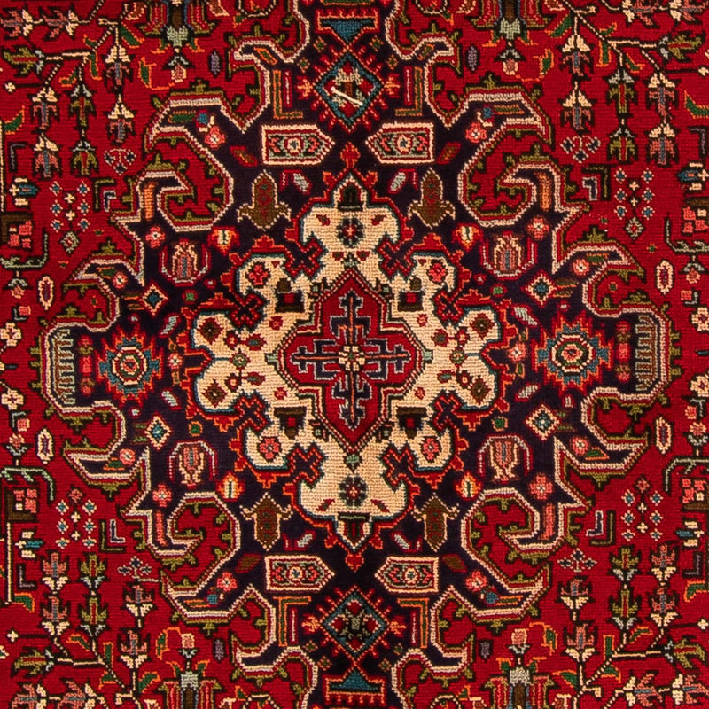 Tapis persan - Tabriz - 295 x 195 cm - rouge foncé