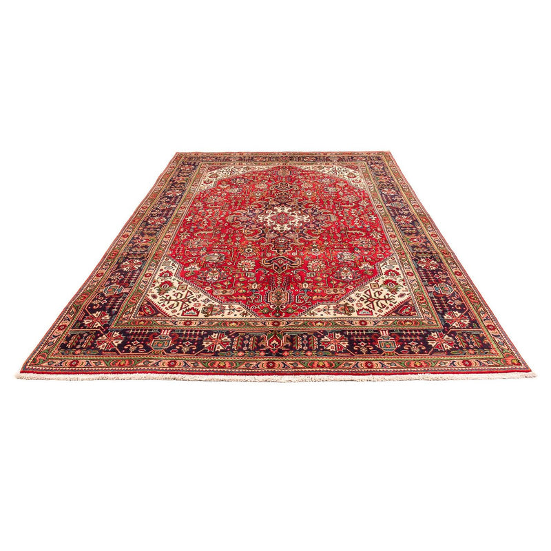 Tapis persan - Tabriz - 295 x 195 cm - rouge foncé