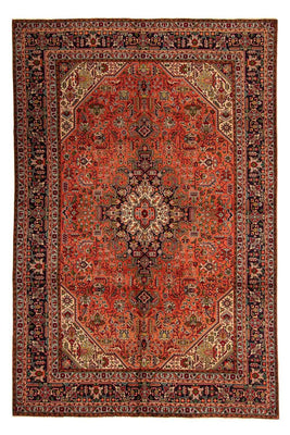 Tapis persan - Tabriz - 295 x 195 cm - rouge clair