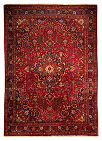 Tapis persan - Tabriz - 400 x 288 cm - rouge clair