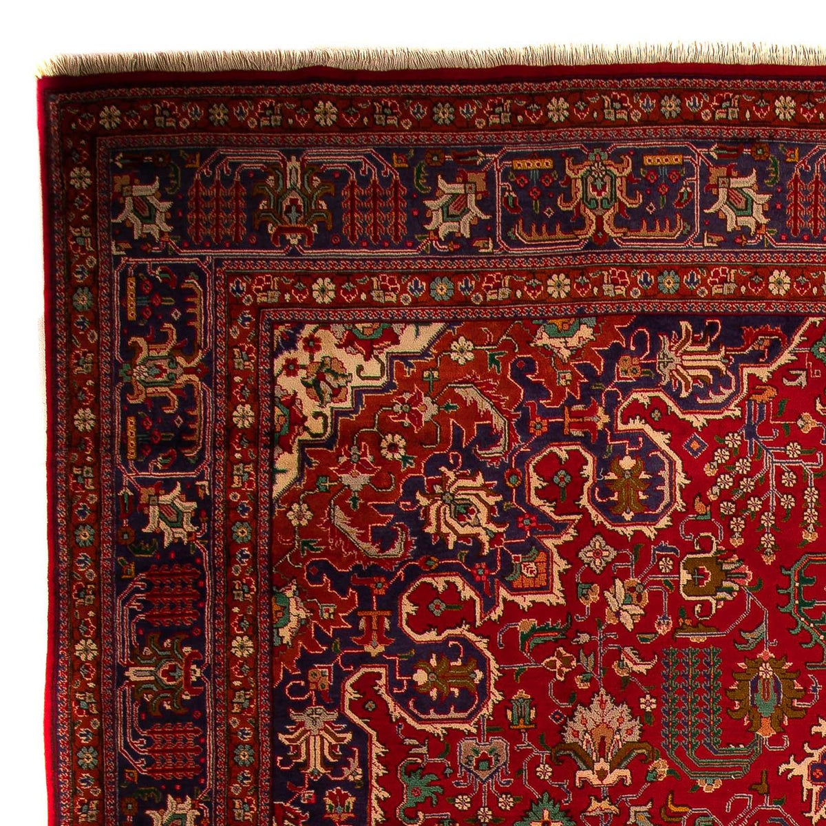 Tapis persan - Tabriz - 400 x 288 cm - rouge clair