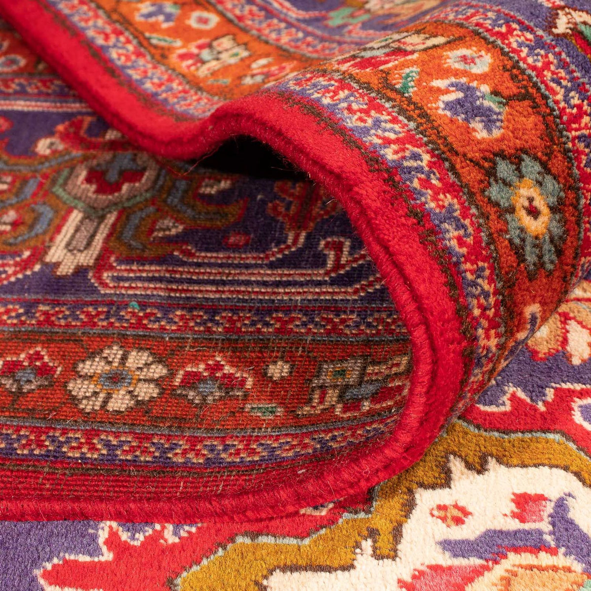 Tapis persan - Tabriz - 400 x 288 cm - rouge clair