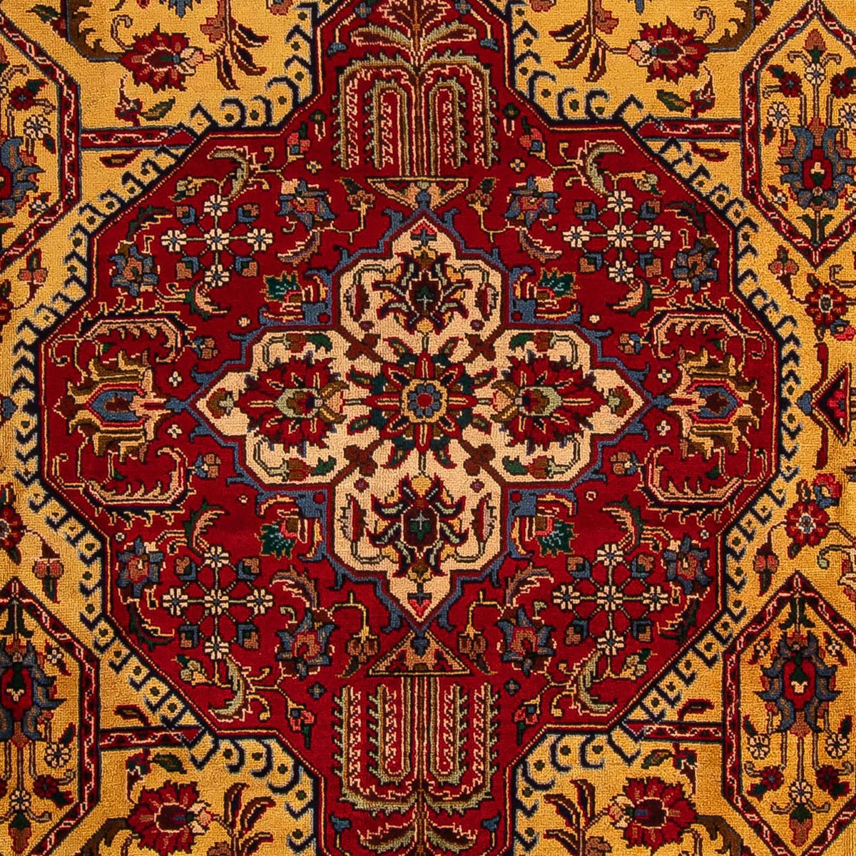 Tapis persan - Tabriz - 397 x 297 cm - beige