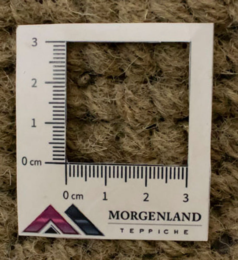 Tapis Népalais - 140 x 70 cm - marron clair