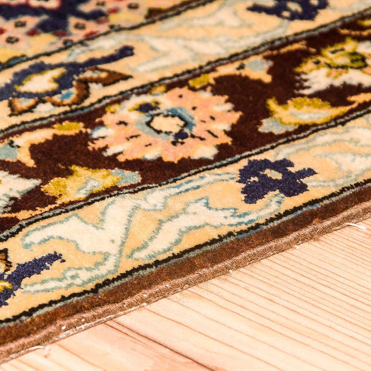 Tapis persan - Isfahan - Premium - 143 x 92 cm - bleu