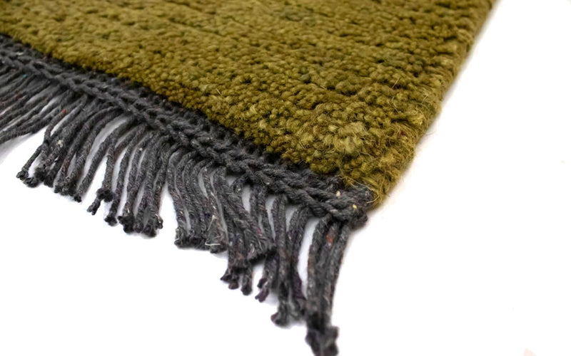 Tapis Népalais - 140 x 70 cm - gris