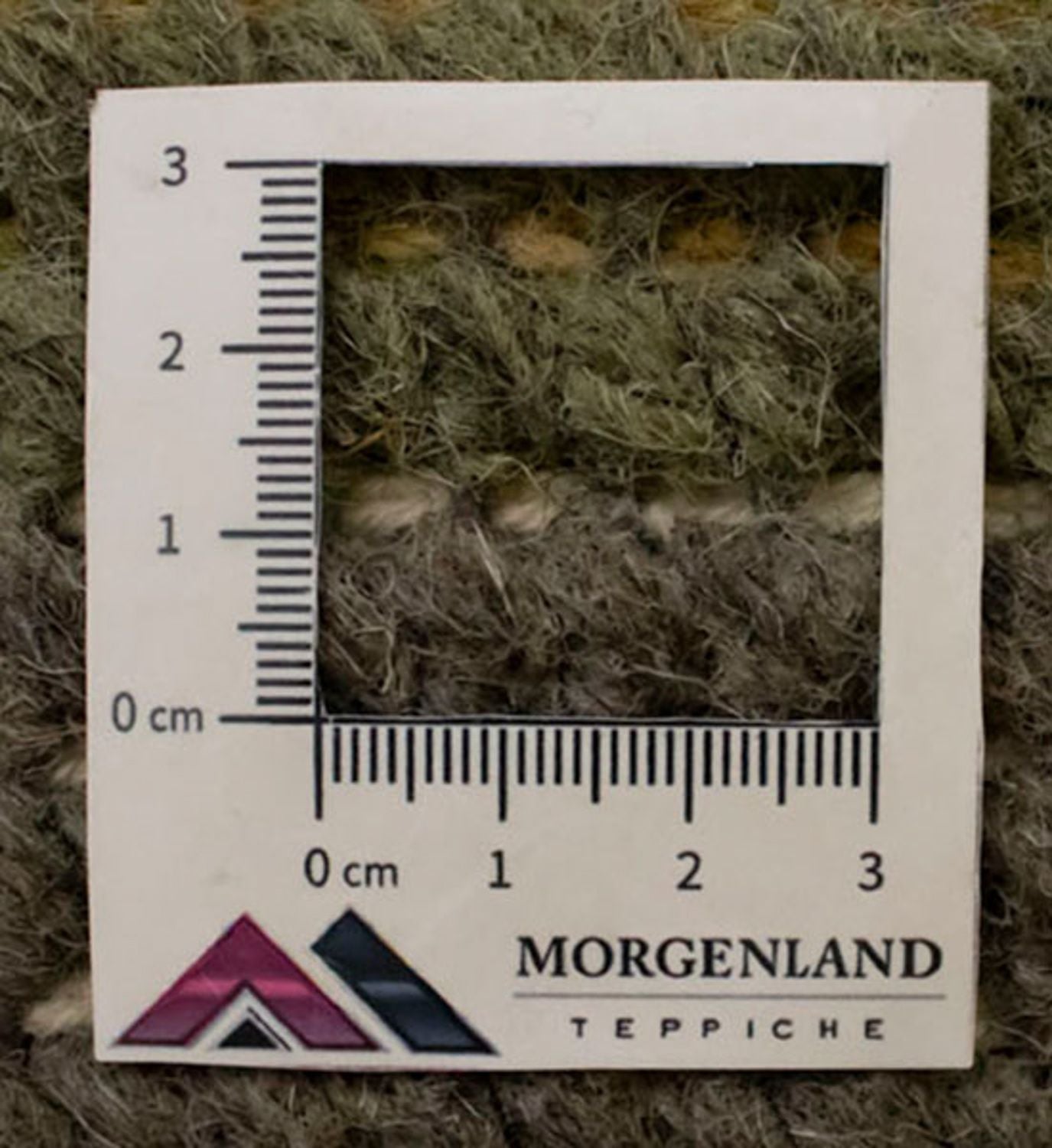 Tapis Népalais - 140 x 70 cm - gris