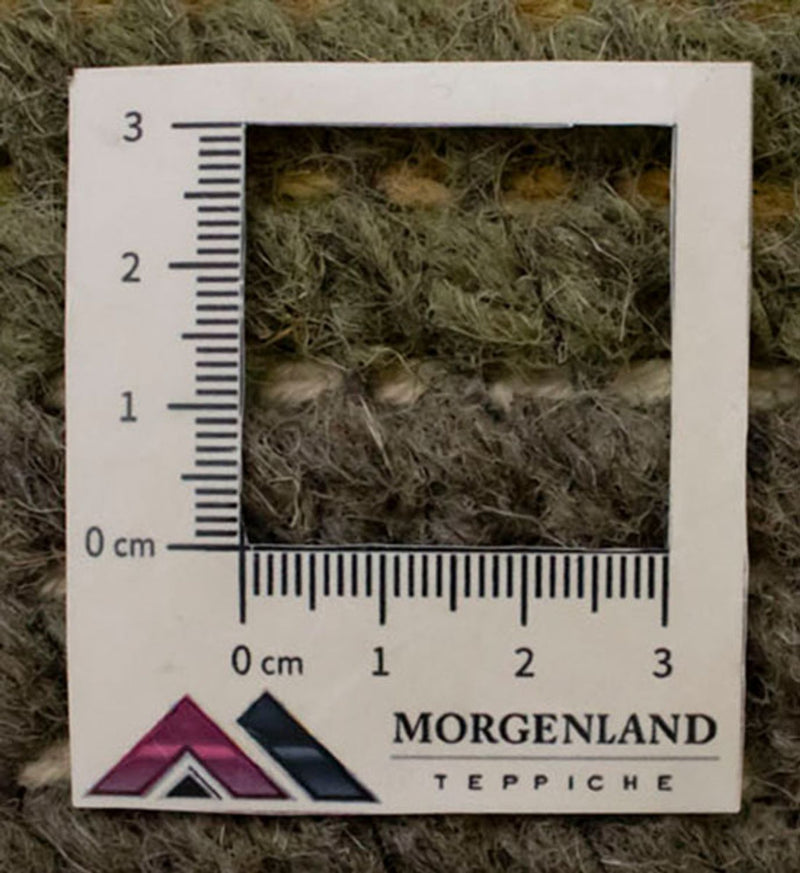 Tapis Népalais - 140 x 70 cm - gris