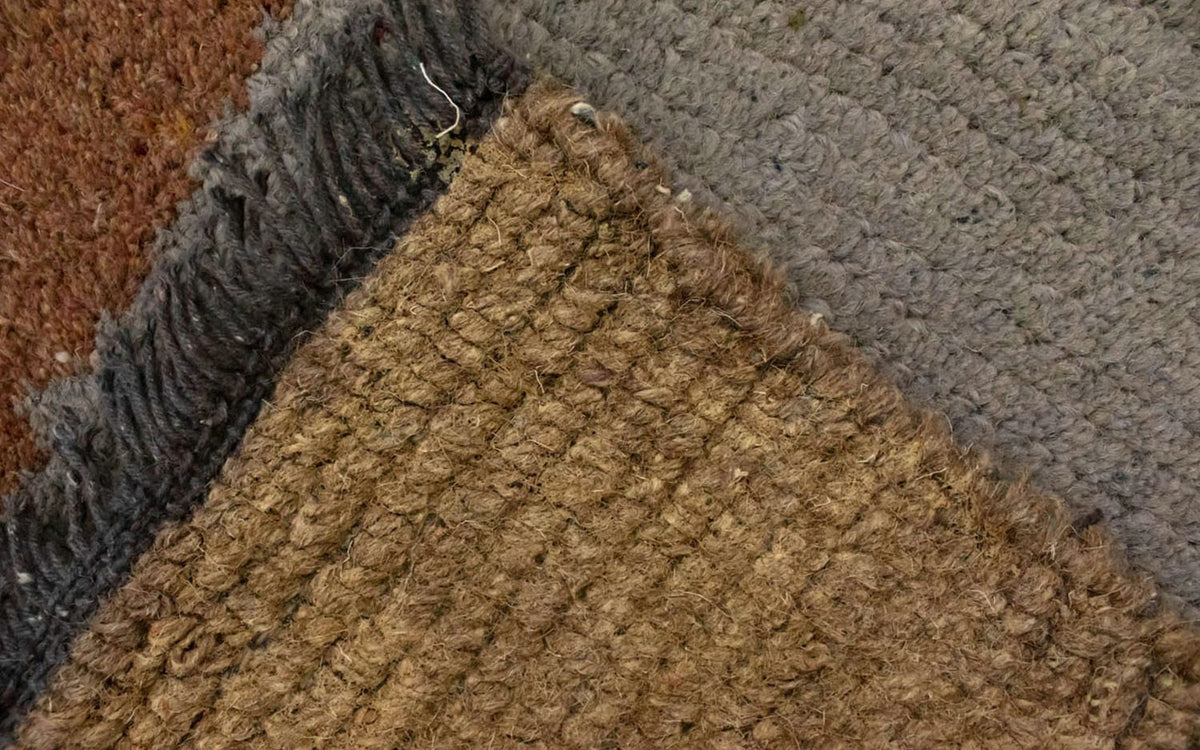 Tapis Népalais - 140 x 70 cm - gris