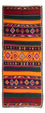 Tapis de couloir Tapis Kelim - Vieux - 355 x 150 cm - multicolore