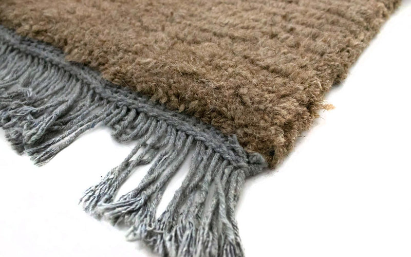 Tapis Népalais - 140 x 70 cm - bleu