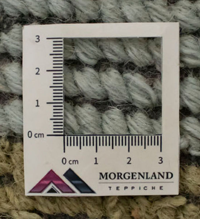 Tapis Népalais - 140 x 70 cm - bleu clair