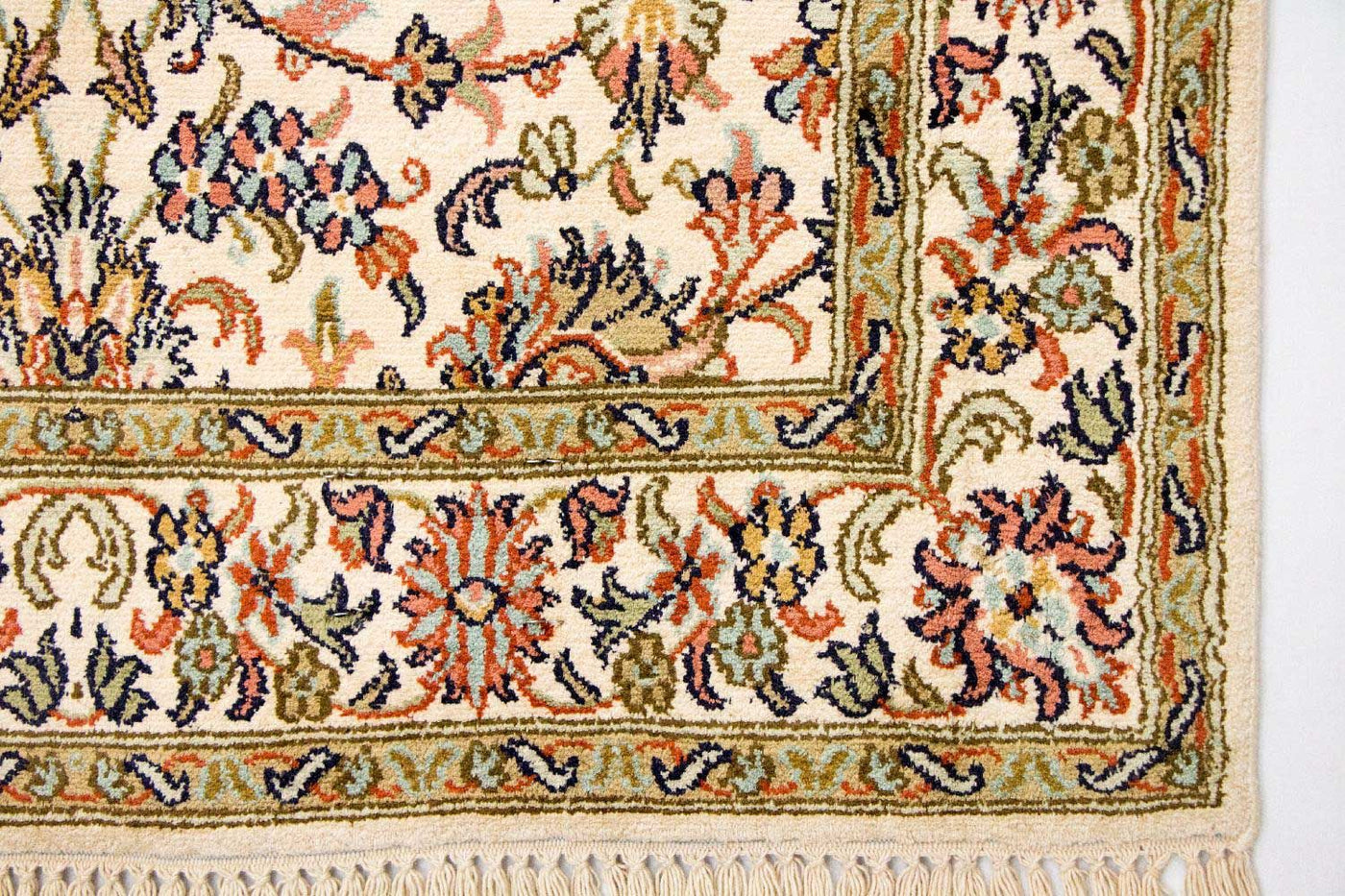 Tapis en soie du Cachemire Tapis 127x74cm - Tapis oriental