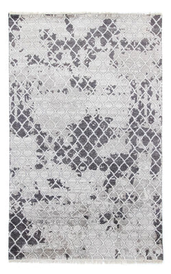 Tapis design - 271 x 181 cm - argent