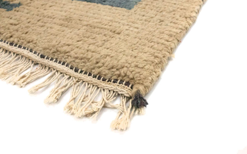 Tapis Népalais - 140 x 70 cm - gris