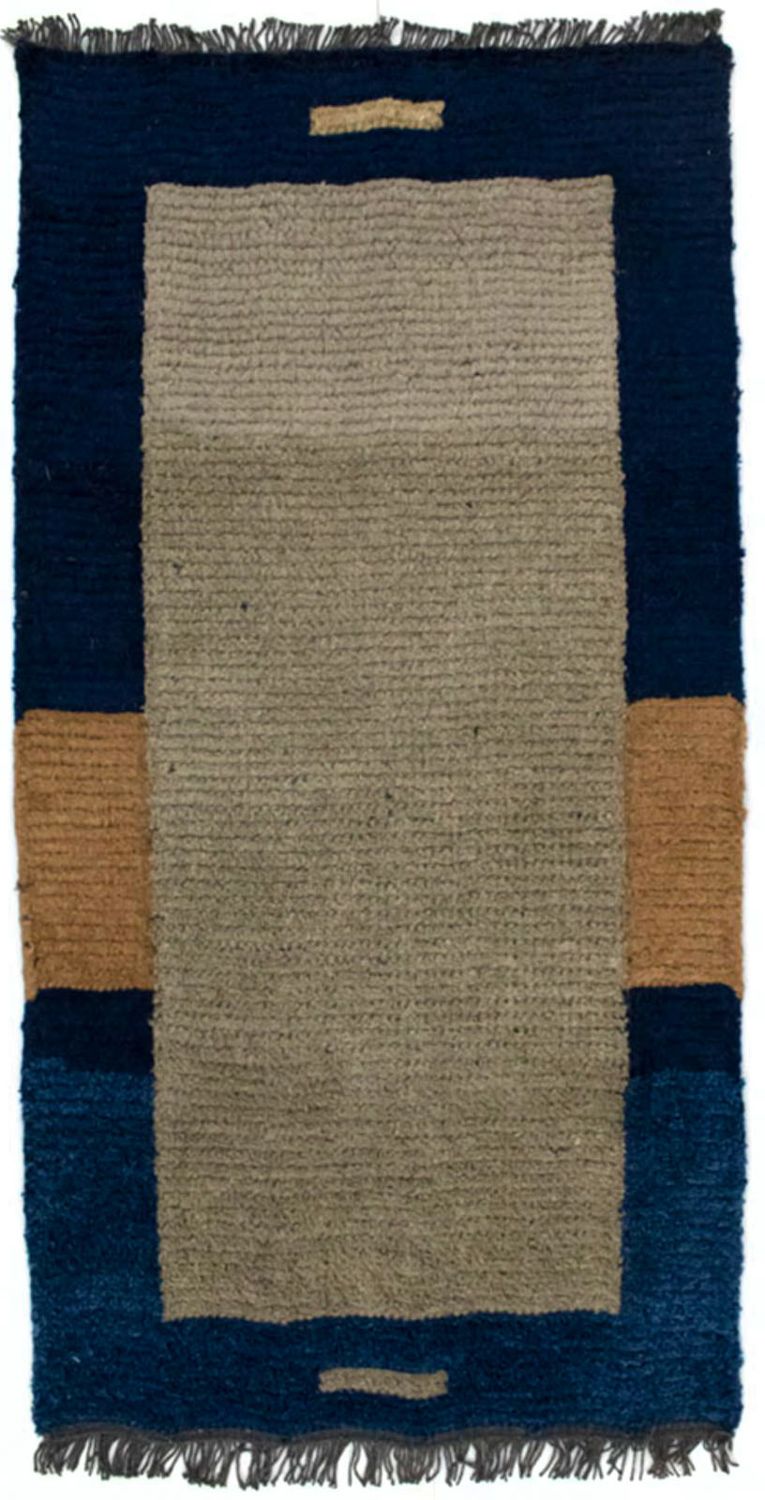Tapis Népalais - 140 x 70 cm - marron