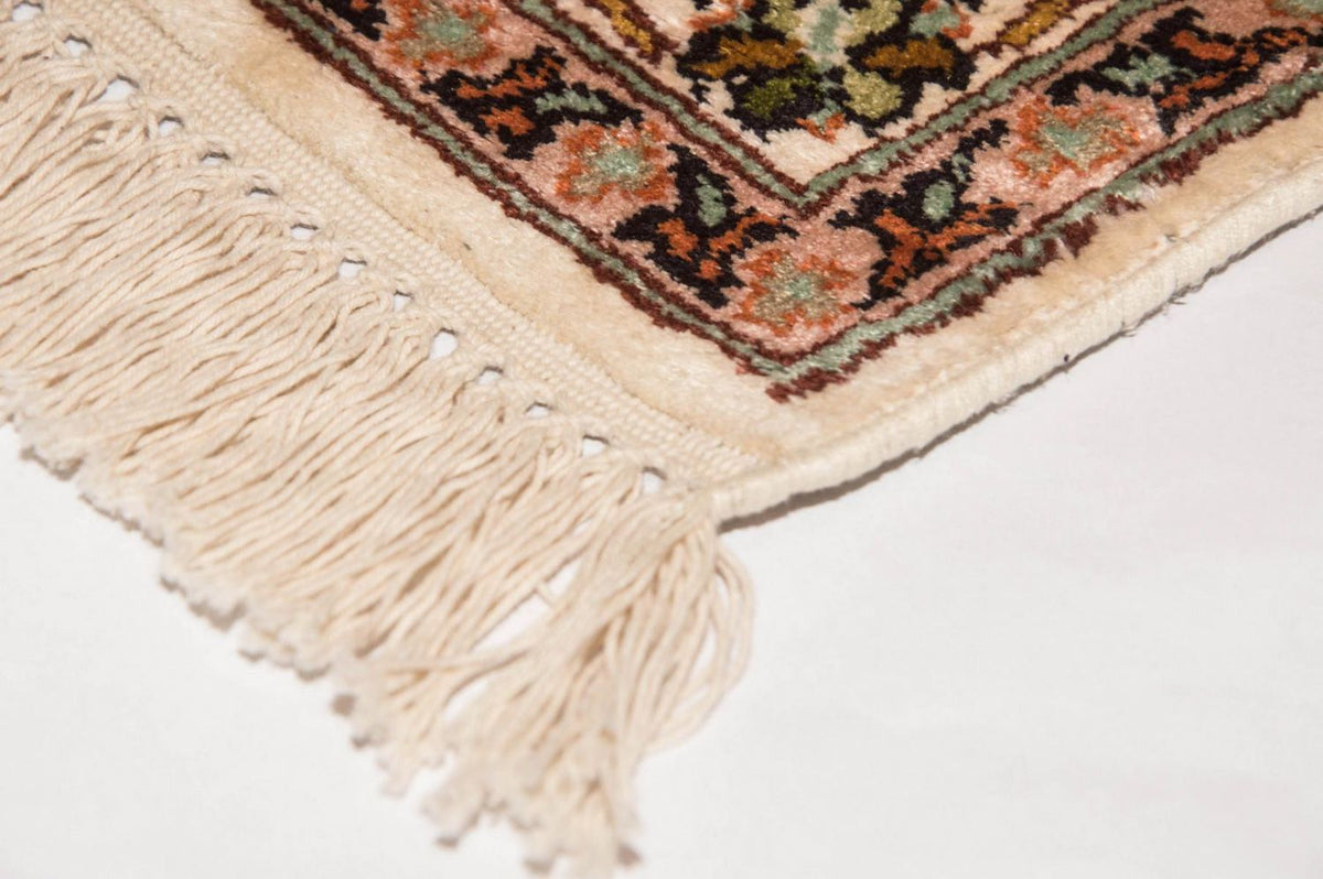 Tapis en soie du Cachemire Tapis 62x95cm - Tapis oriental
