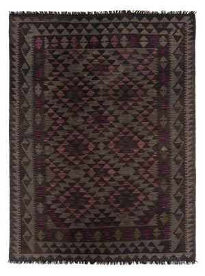 Tapis Kelim - Splash - 197 x 151 cm - multicolore