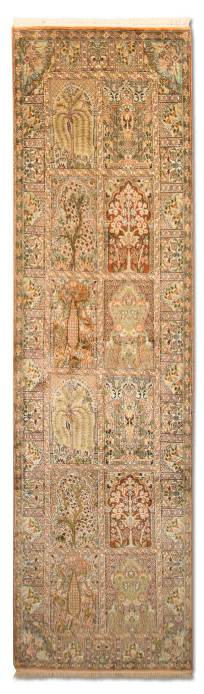 Tapis en soie du Cachemire Tapis 75x270cm - Tapis oriental
