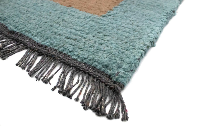 Tapis Népalais - 140 x 70 cm - marron