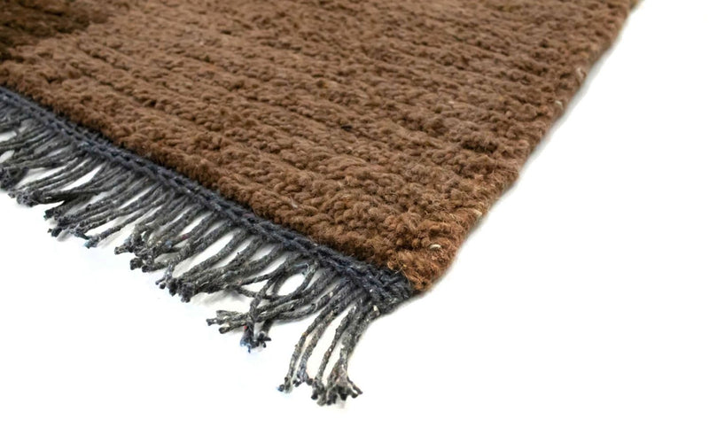 Tapis Népalais - 140 x 70 cm - marron