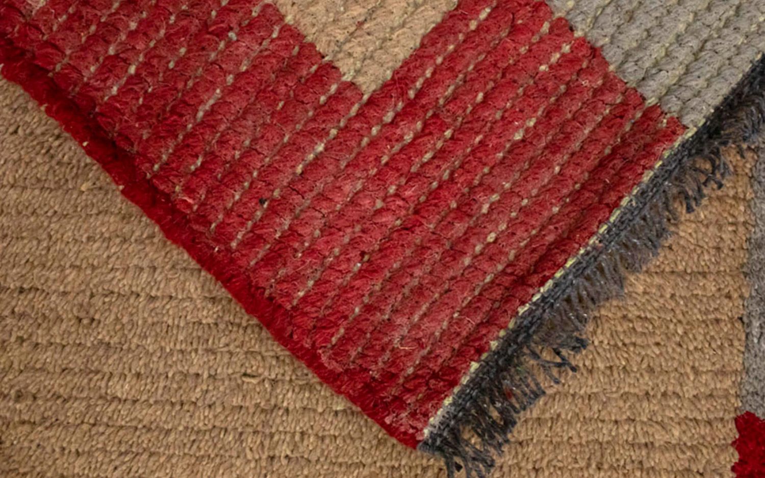 Tapis Népalais - 140 x 70 cm - marron