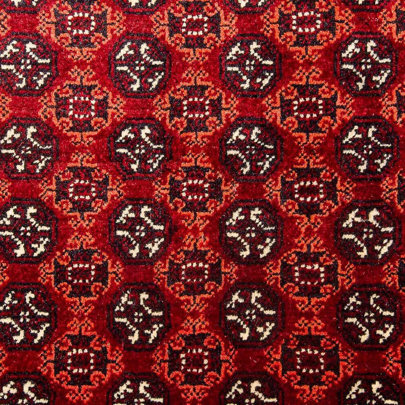 Tapis afghan - Boukhara - 293 x 201 cm - rouge