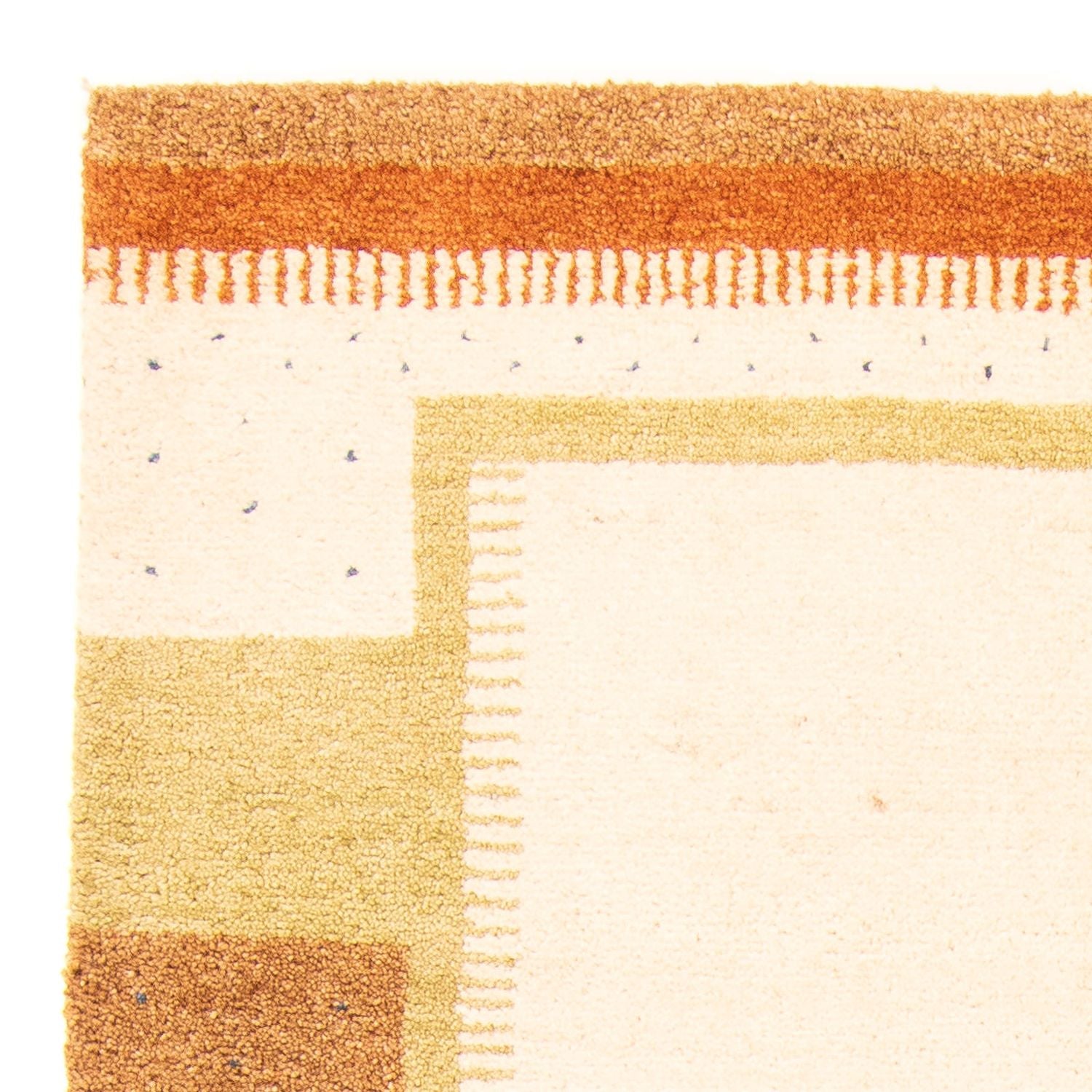 Tapis Gabbeh - Indus - 203 x 139 cm - beige
