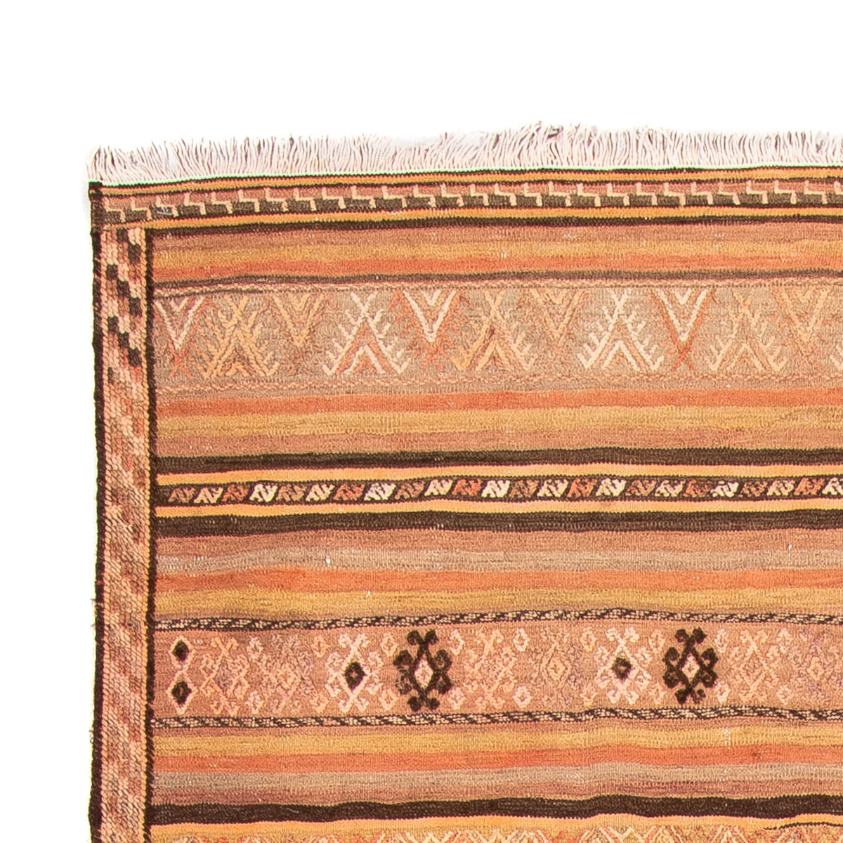 Kilim ancien Tapis 157x297cm