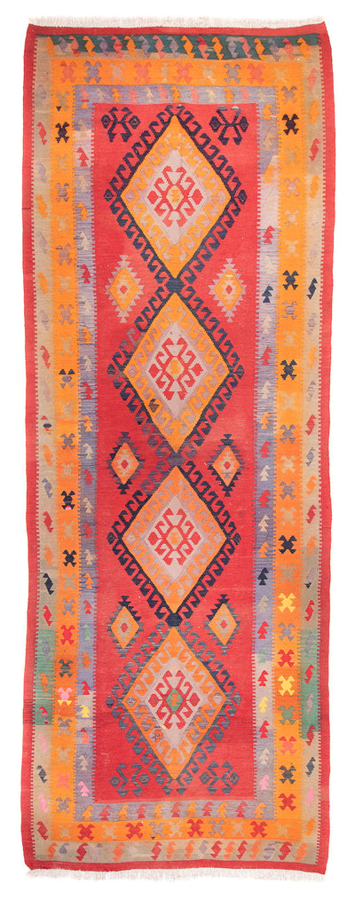 Kilim ancien Tapis 150x410cm