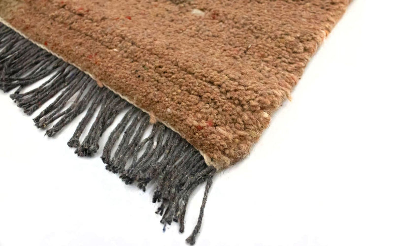Tapis Népalais - 140 x 70 cm - marron