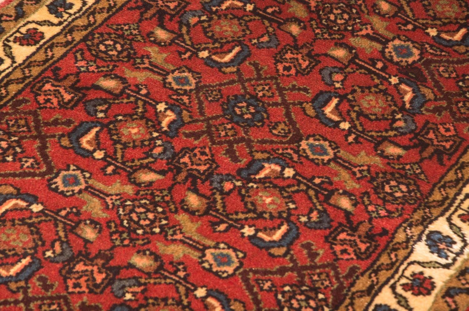 Tapis de couloir Tapis persan - Nomadic - 294 x 64 cm - rouge