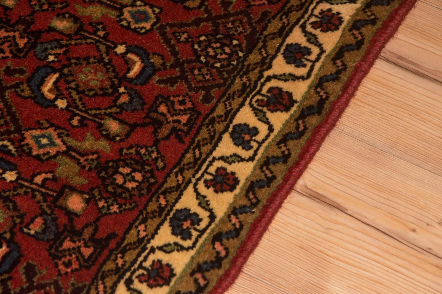 Tapis de couloir Tapis persan - Nomadic - 294 x 64 cm - rouge
