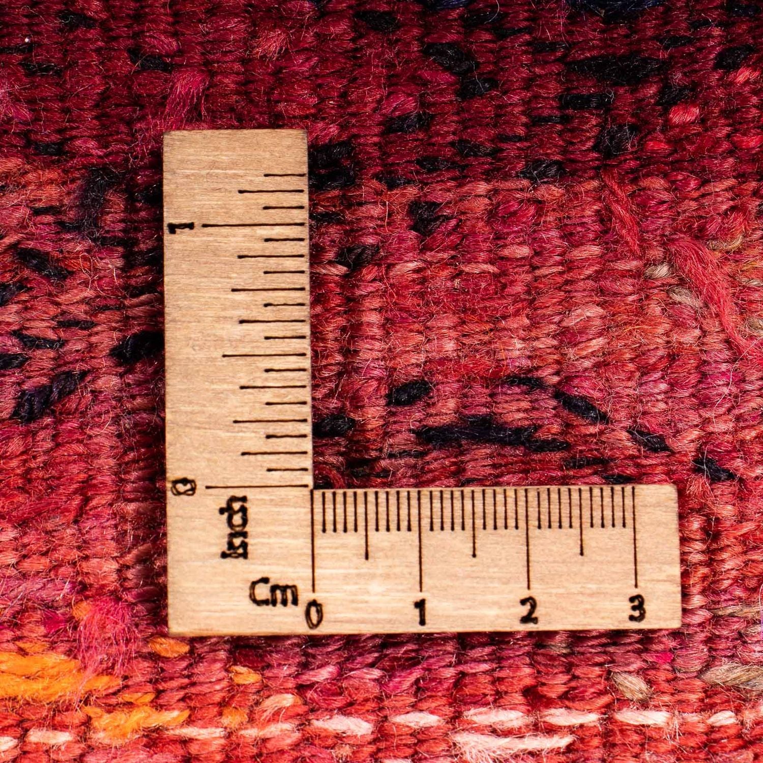 Tapis de couloir Tapis Kelim - Vieux - 380 x 75 cm - multicolore