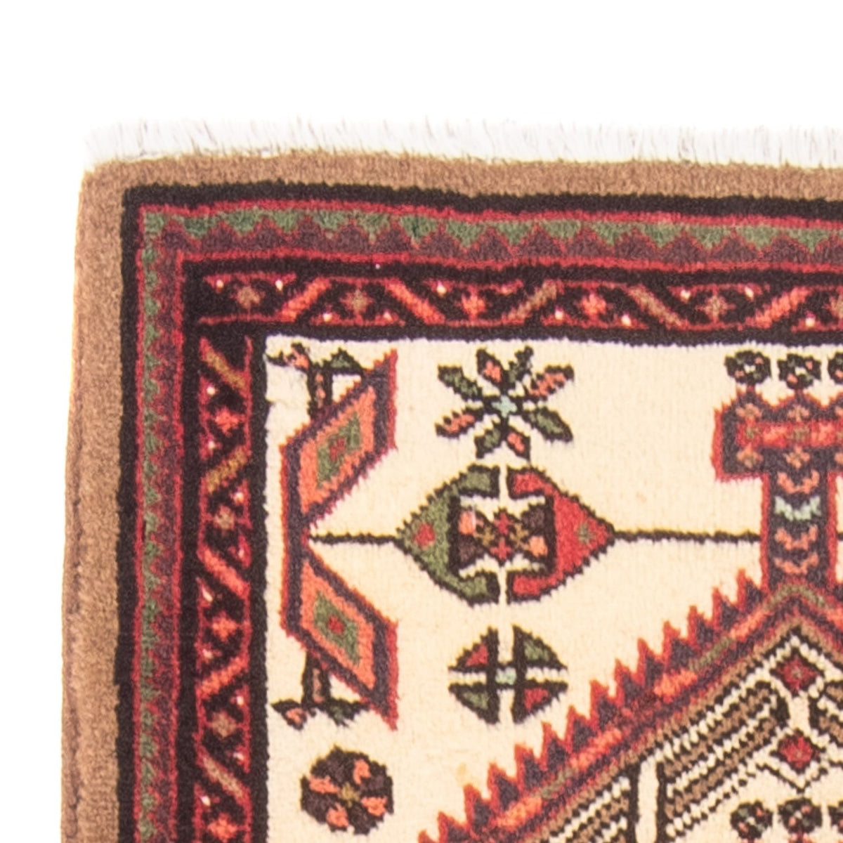 Tapis de couloir Tapis persan - Nomadic - 270 x 67 cm - beige