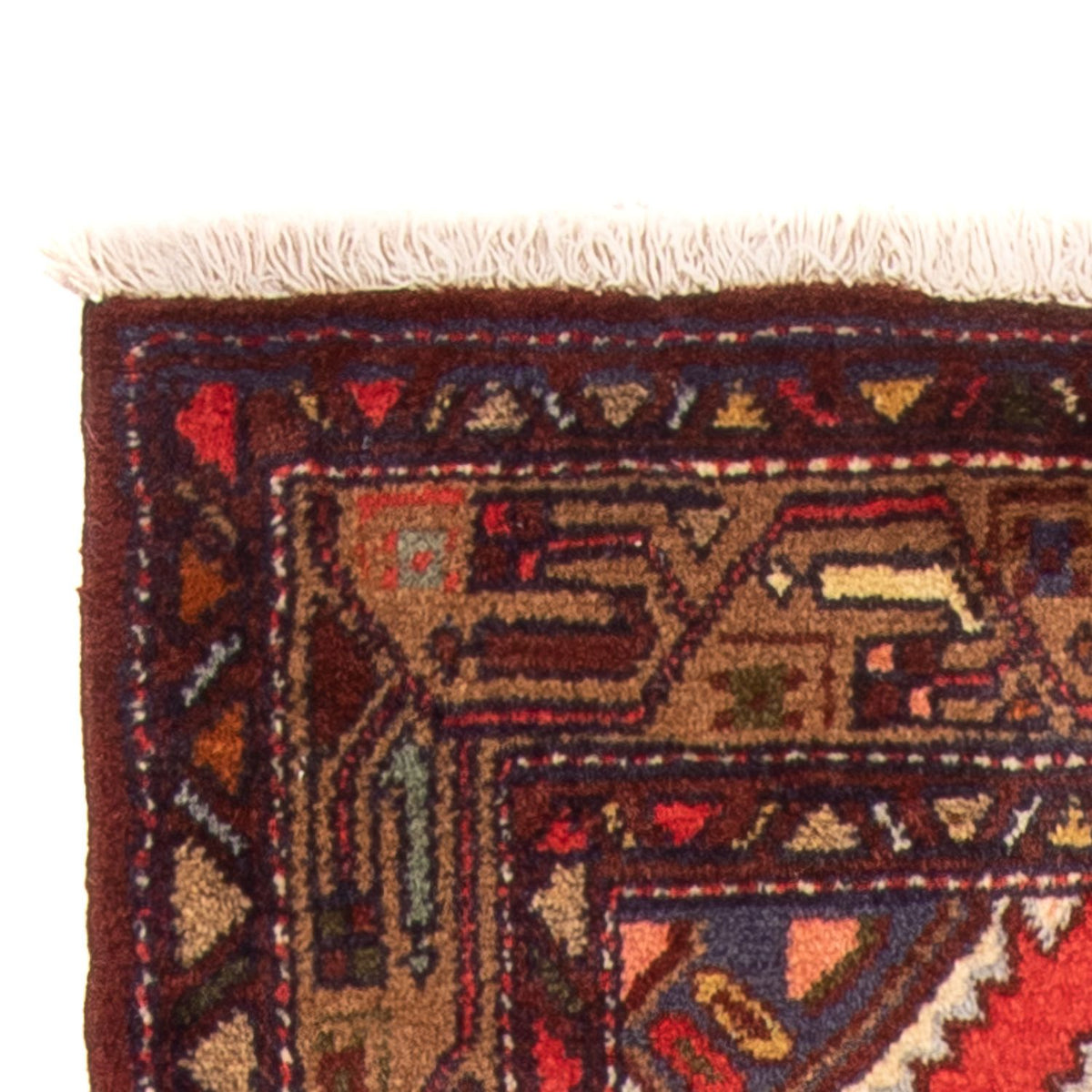 Tapis de couloir Tapis persan - Nomadic - 190 x 75 cm - rouge