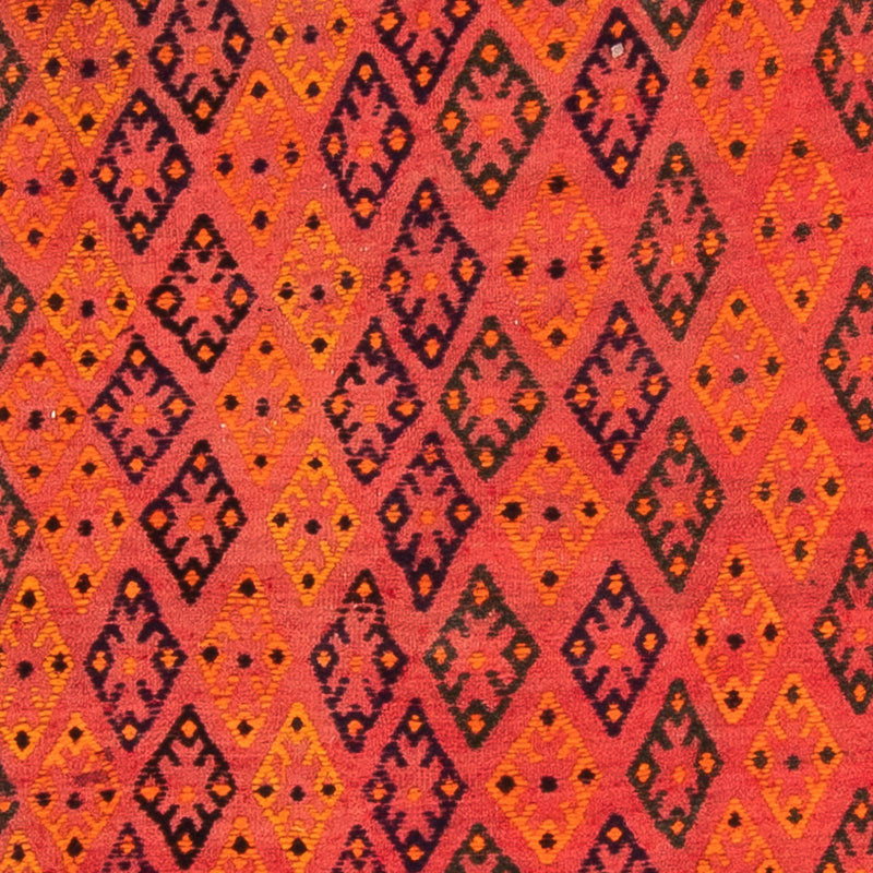 Tapis de couloir Tapis Kelim - Vieux - 330 x 135 cm - multicolore