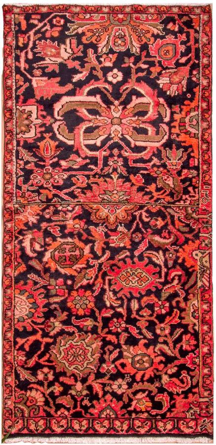 Tapis de couloir Tapis persan - Nomadic - 187 x 85 cm - bleu foncé