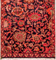 Tapis de couloir Tapis persan - Nomadic - 187 x 85 cm - bleu foncé